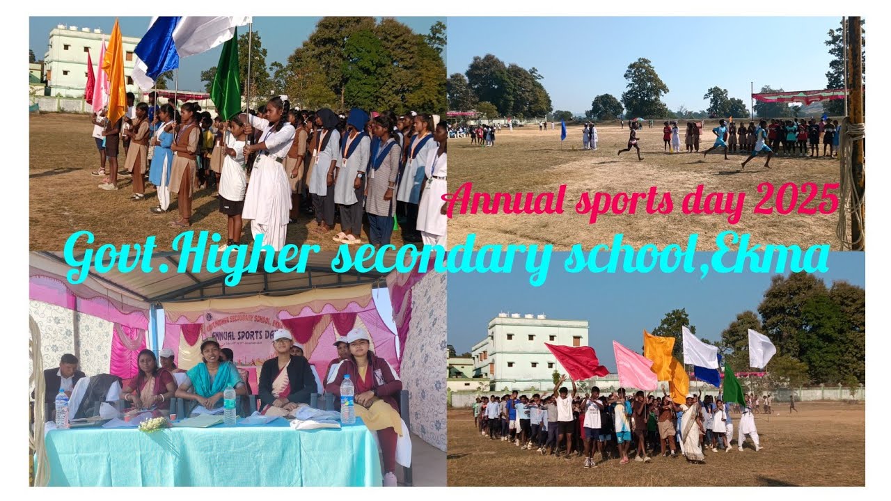 Govt.Higher secondary school Ekma annual sports #ytstudioes #sports 