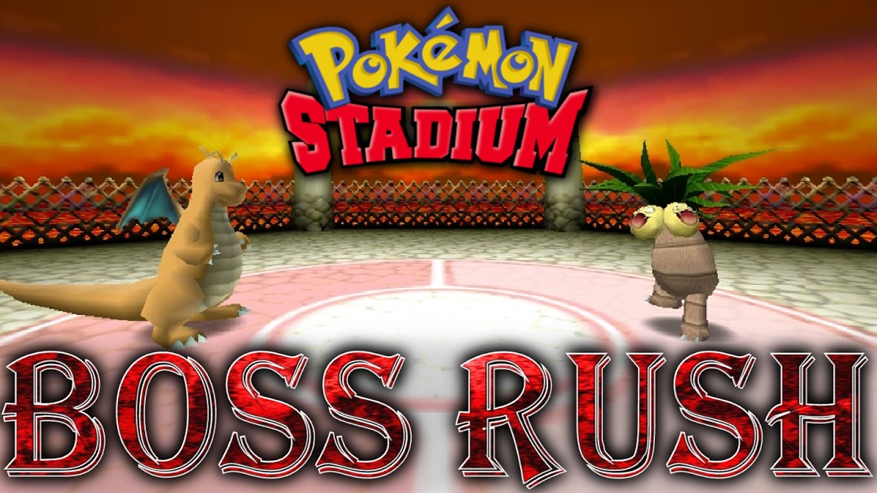 Pokémon Stadium - All Elite Four & Champion Battles (Round 2)