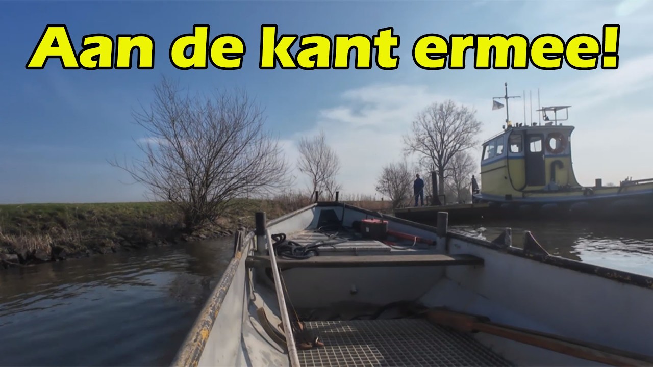 Veerpont Alphen van de gierinstallatie!