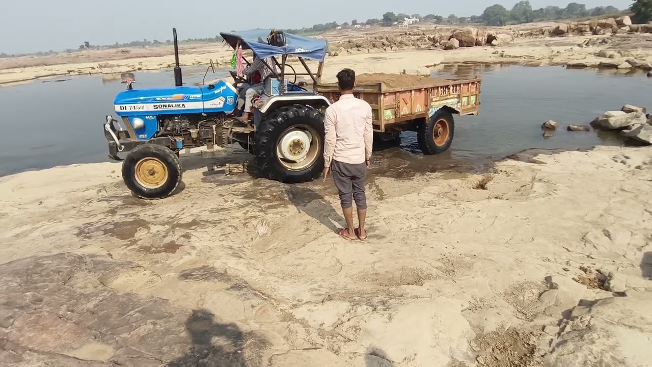 Sonalika 50hp🚜⚠️thodi si bhi chadhai nahin chal Pa Raha#tractorvideo #retmafiya #sanatanisittubaghel