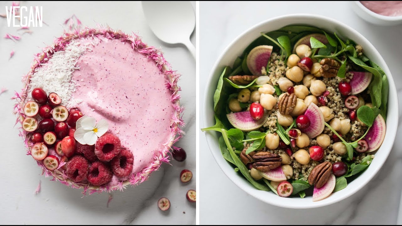 What I Eat in a Day as a Vegan | Cranberry Edition!