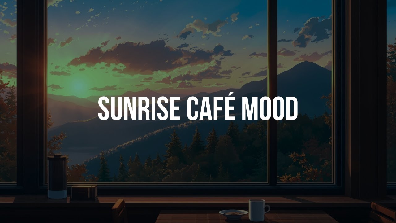 Sunrise Café Mood 🌅 Warm Lofi Jazz for Relaxing and Peaceful Mornings