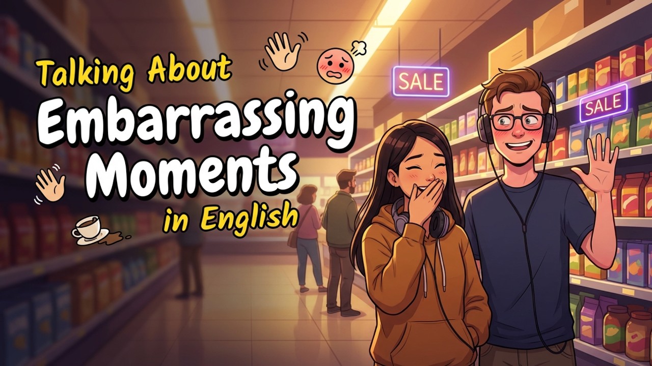 Talking About Embarrassing Moments in English | English Podcast for Beginners | Easy English Podcast