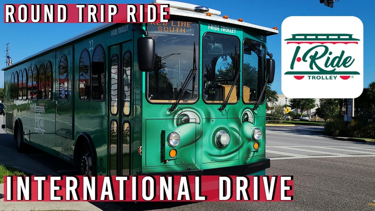 I-Ride Trolley | Red Line | International Drive Orlando, FL