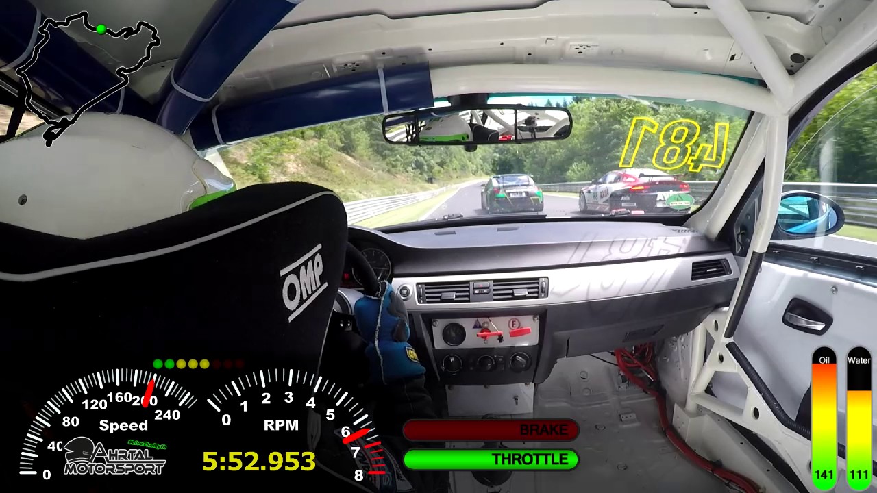 VLN4 08.07.2017 Marc Roitzheim V4 | Ahrtal-Motorsport Onboard