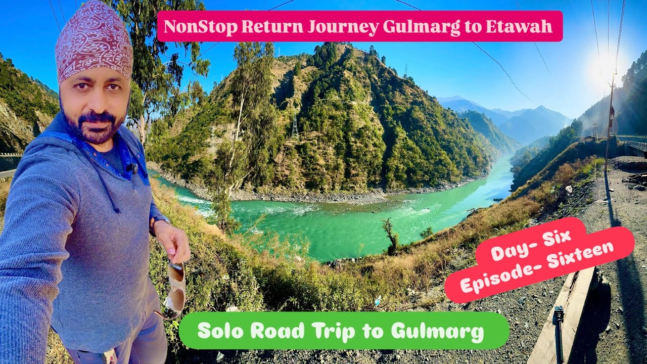 Etawah to Gulmarg | Solo Road Trip | Thar Roxx | Day 6 | Gulmarg to Etawah | 11 Nov 25| Epi 16