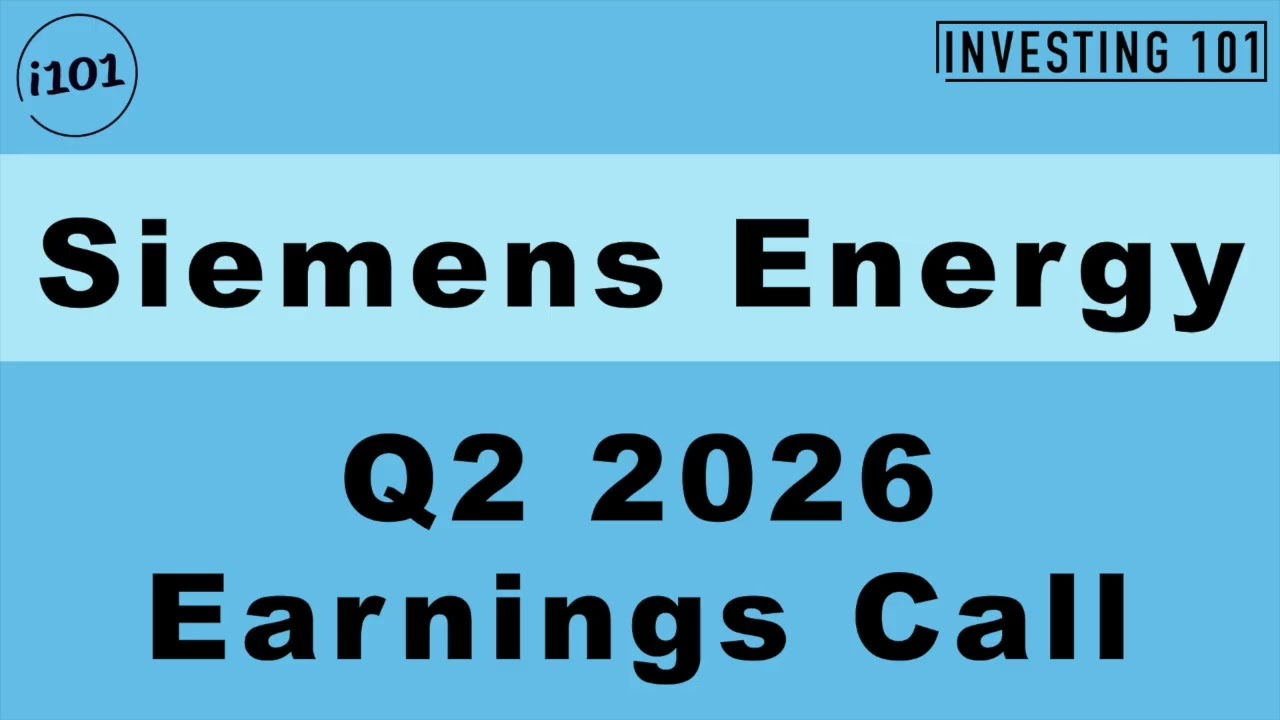 Siemens Energy Q2 2026 Earnings Call [Analyst Call] | Net Income Hits &euro;108M