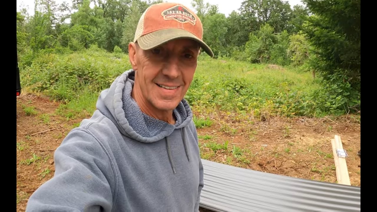 DIY Plastic (poly) Corrugated Shed Roofing