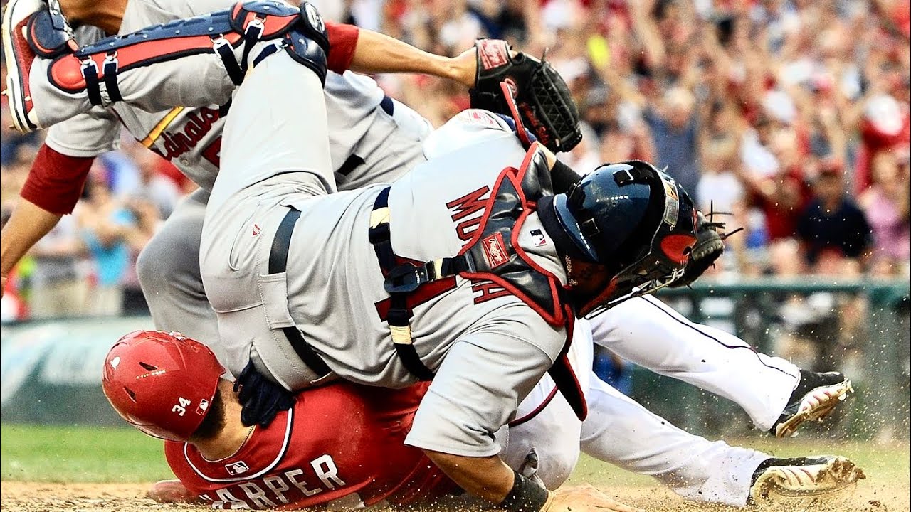 MLB/ Brutal Collisions At Home Plate