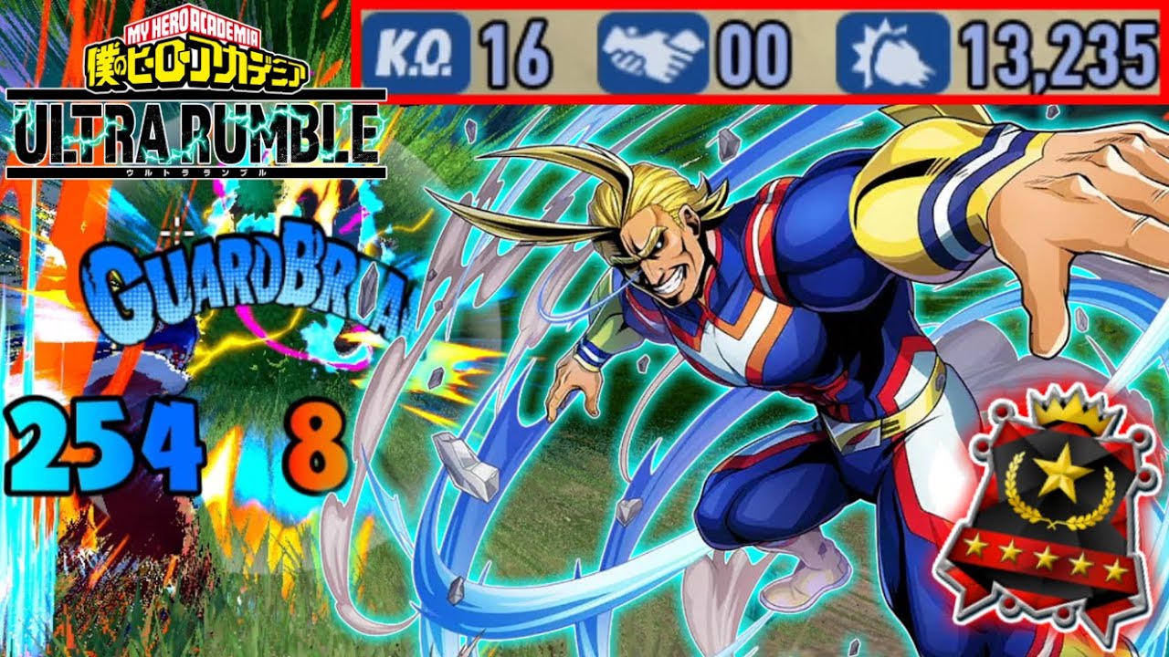 Rapid All Might  in My Hero Ultra Rumble