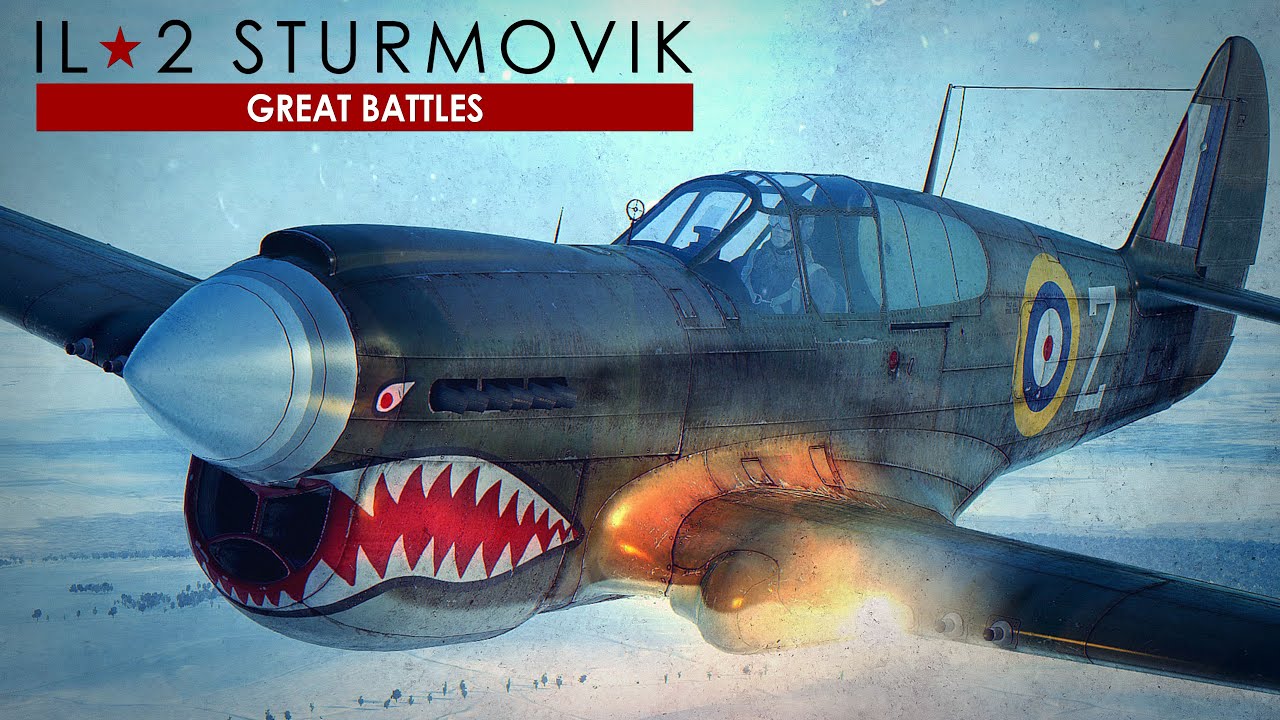Curtiss P-40 Warhawk Low Altitude Dogfights | IL-2 Great Battles | World War II