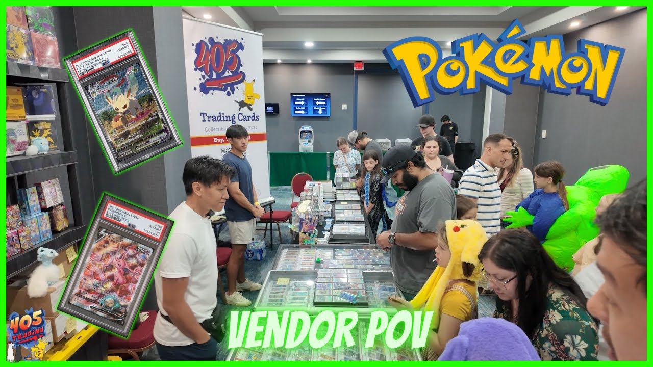 Выставка карточных игр на Хэллоуин?! / Взгляд продавца коллекционных карточных игр / Поке-Хэллоуи...