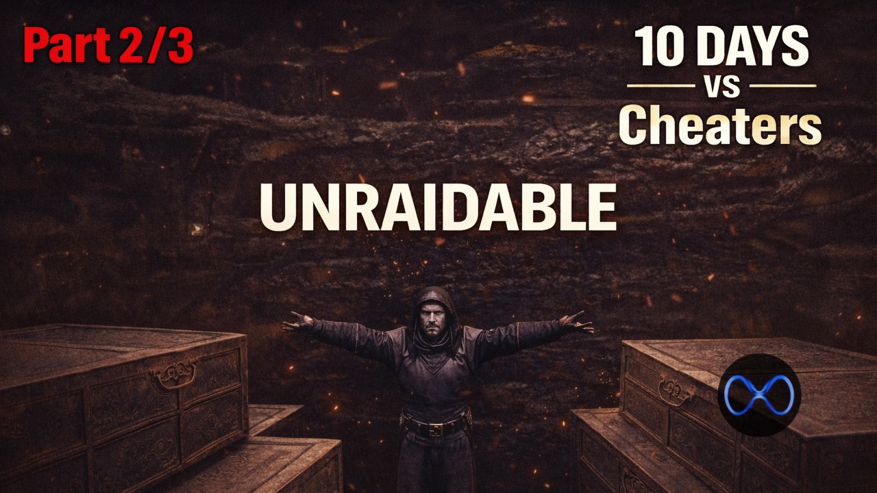 They Couldn’t Raid Me as Legit Players – 10 Days on Official 1111 | Conan Exiles PvP