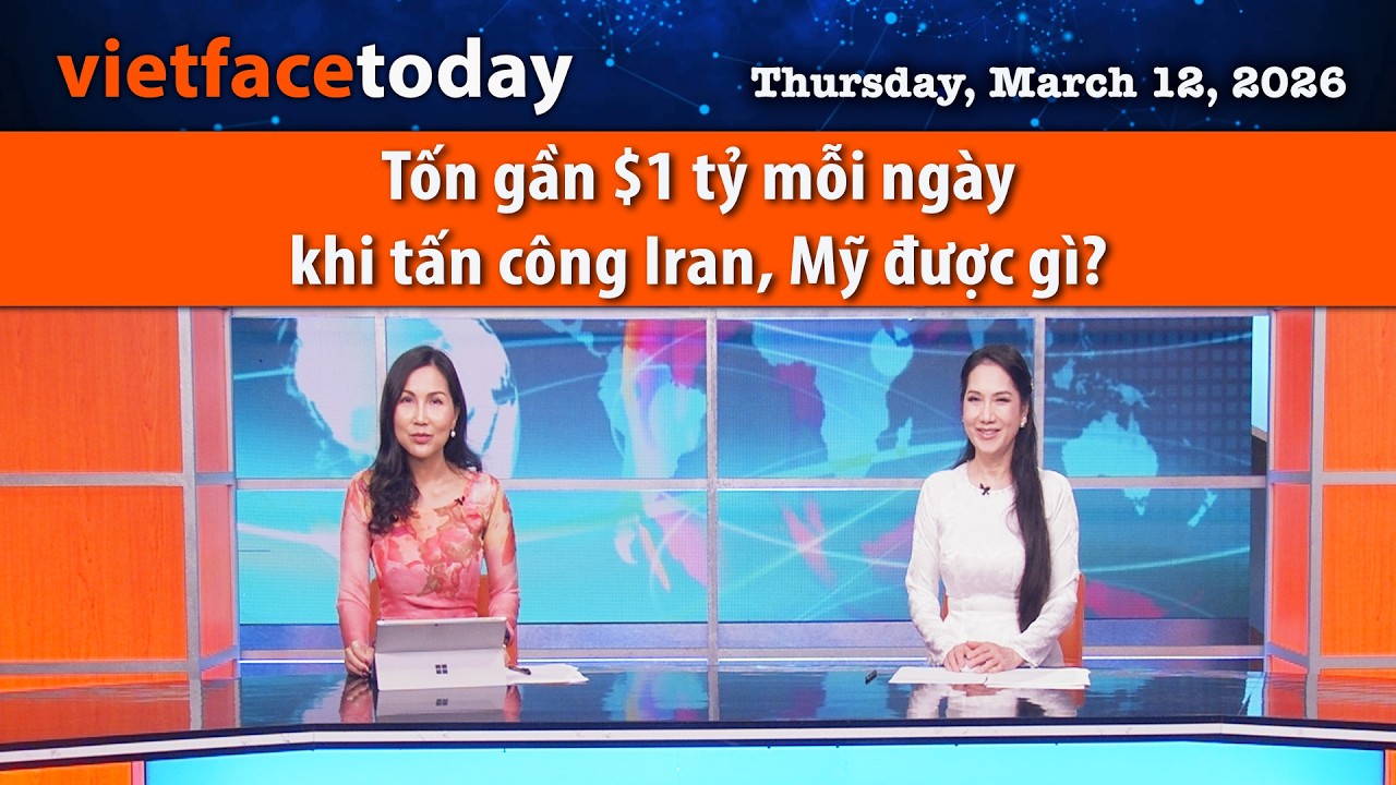 VF Today | Tốn gần $1 tỷ mỗi ngày khi tấn công Iran, Mỹ được gì? |03/12/26