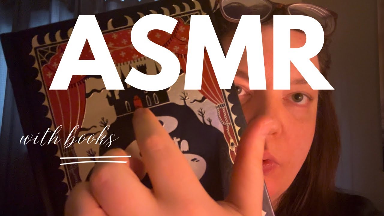 ASMR | Channel Update!! + Books I’m Reading Now 📚 (Book Tapping & Whispering)