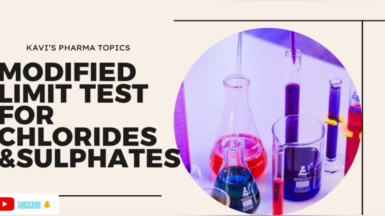 Modified limit test for chloride and sulphate in Tamil|Bpharmacy|Pharmaceutical Inorganic Chemistry