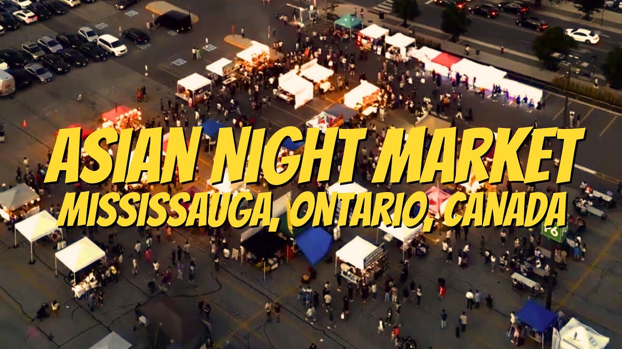 2025 Mississauga Asian Night Market, Mississauga, Ontario, Canada | Virtual Walks