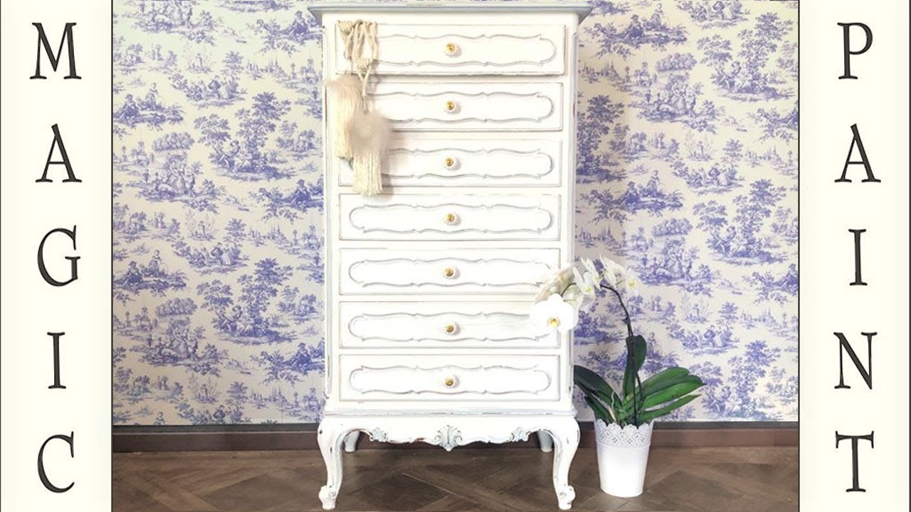 Shabby Chic fai da te!! Dare nuova vita a un mobile con le Chalk Paint! DIY con Elisa & Magic Paint