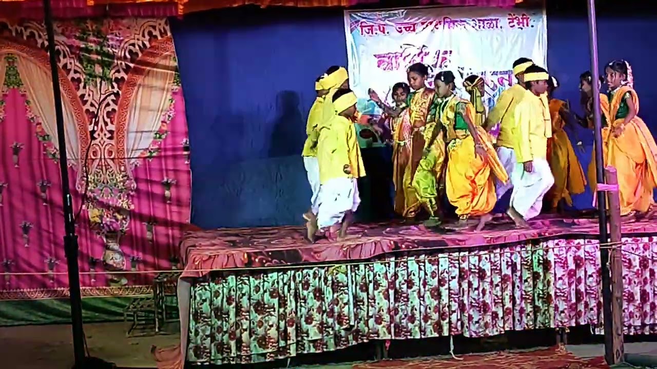 बगदा गोंडी  Dance  सांस्कृतिक कार्यक्रम ३१ जानेवारी  २०२६  Z.P. Upper Primary School Tembhi