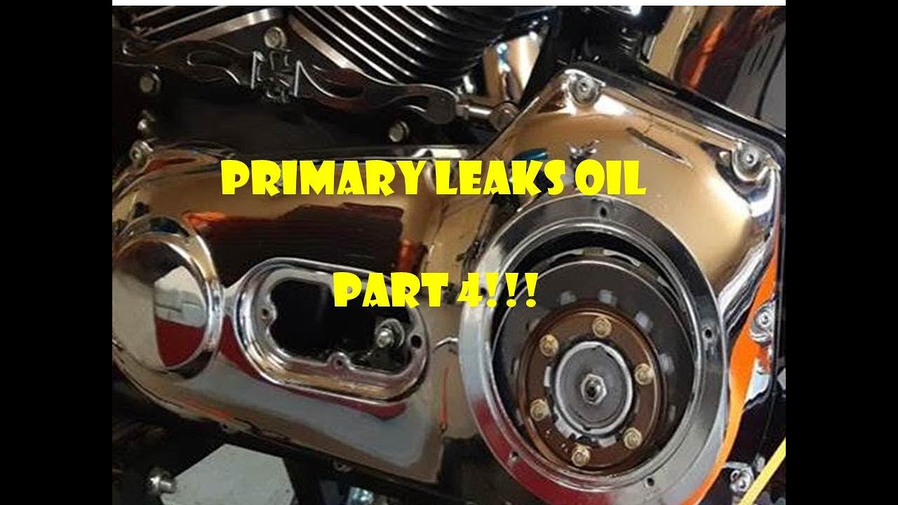 Harley Primary Leaks Oil Part 4