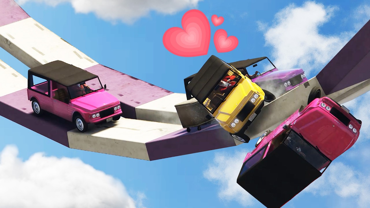 GTA 5 Races but EVERYBODY IS "NICE" ❤️
