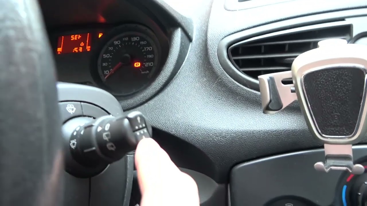 How to Change System Time on Speedometer in Renault Clio III (2005 - 2012) - Change Date and Time
