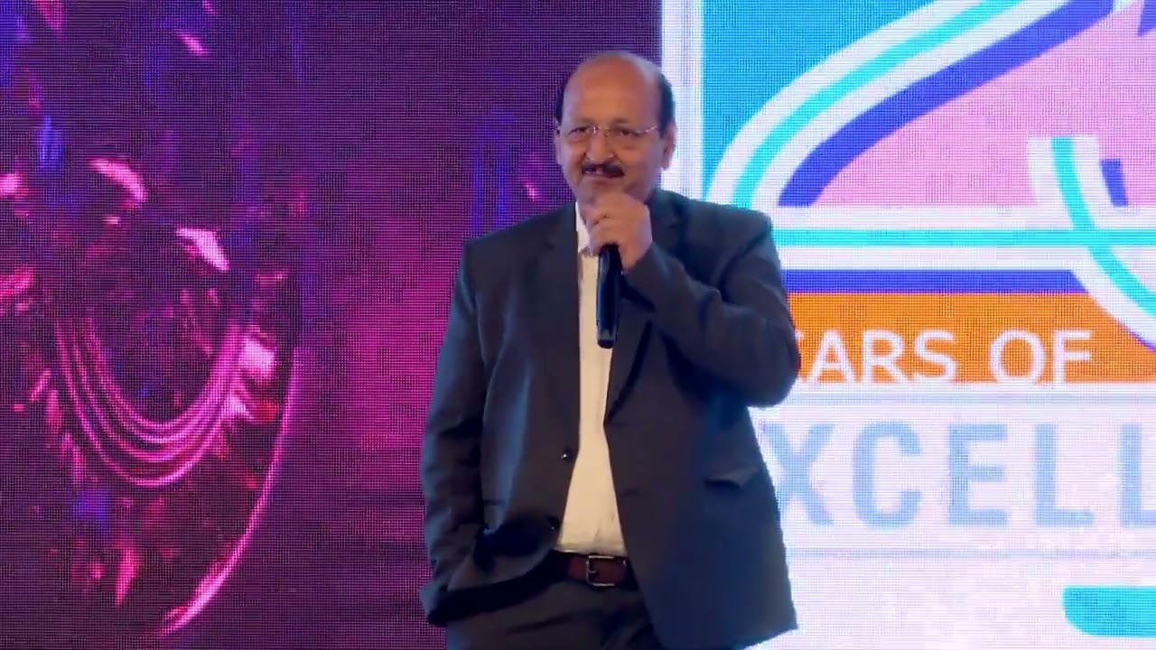 Chief Guest Mr. Dilip Dighe, MD, MSC Bank at P2B Solutions Celebrating 25 Years Event