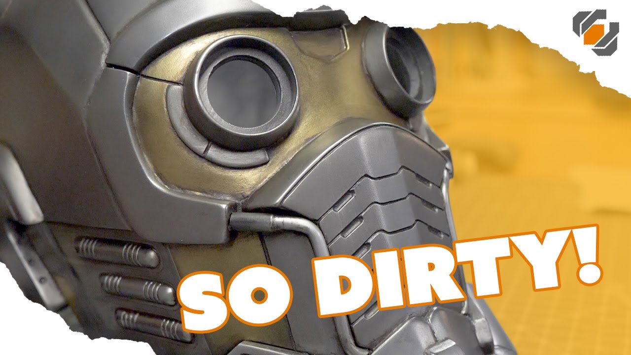 Basic Prop Weathering - Star-Lord Helmet Kit Part 3