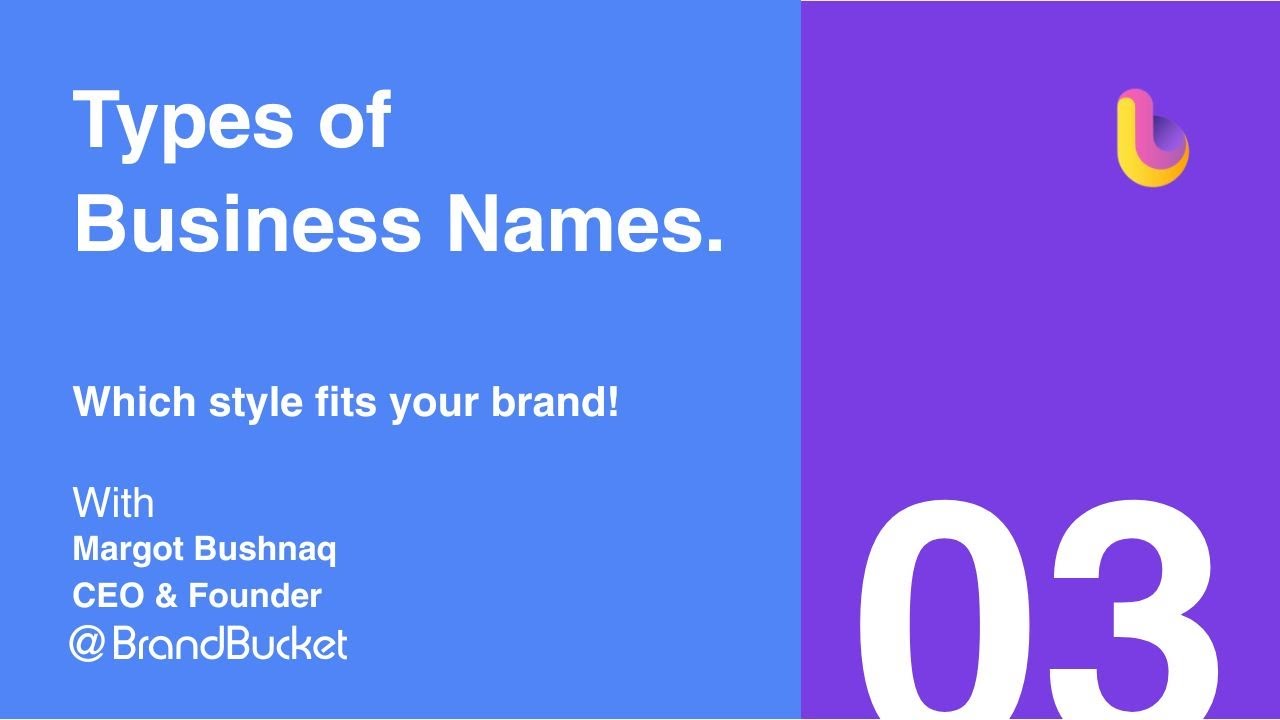 Types of Business Names: Choosing the Right Style for Your Brand