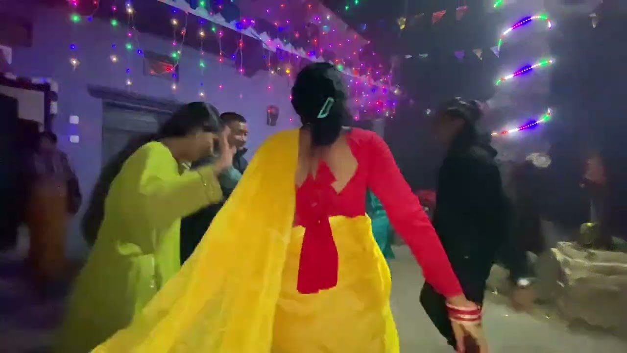 Mama ko biheko haldi celebration 🥳 🥰