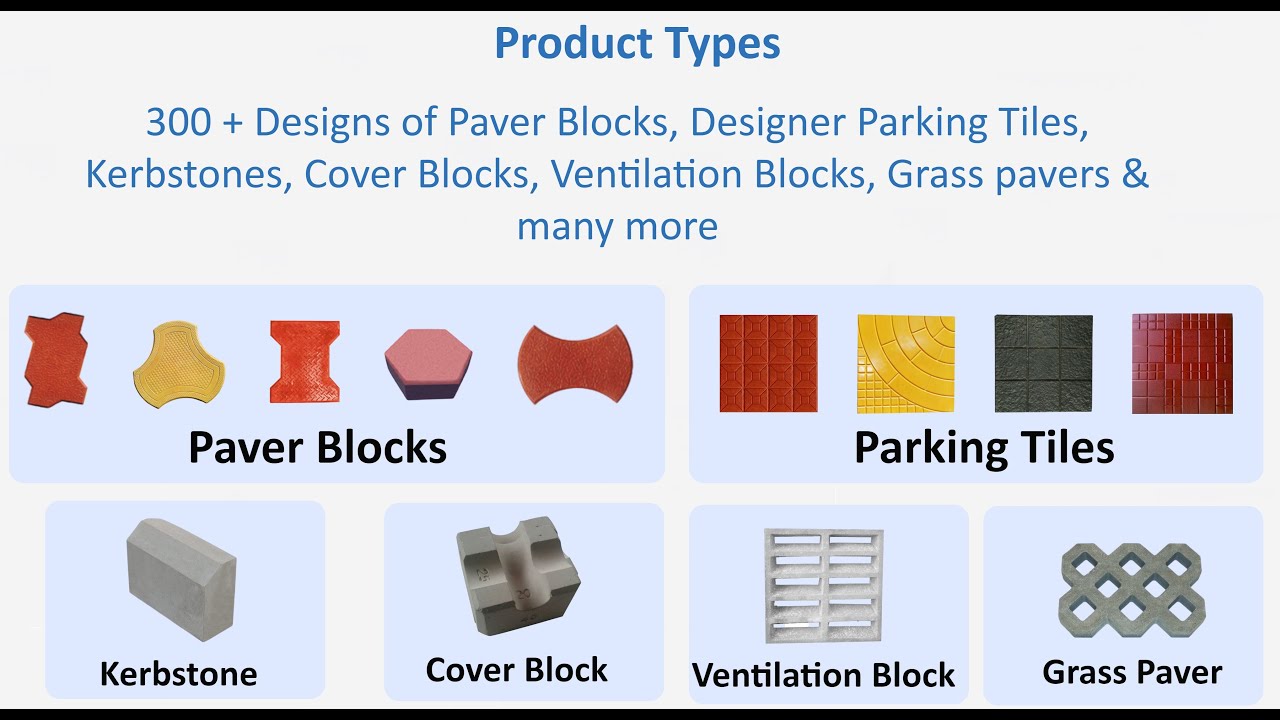 Paver Block & Tiles Machine - Customer Video