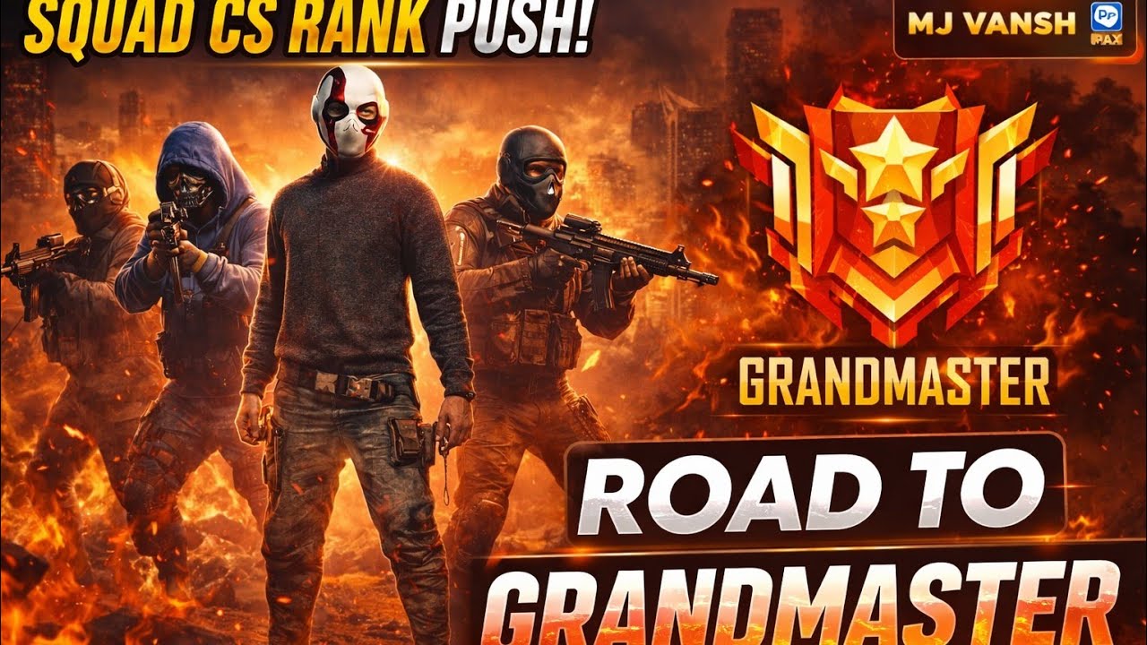 MJ VANSH is live! playing with friend in cs rank push  💪🏻