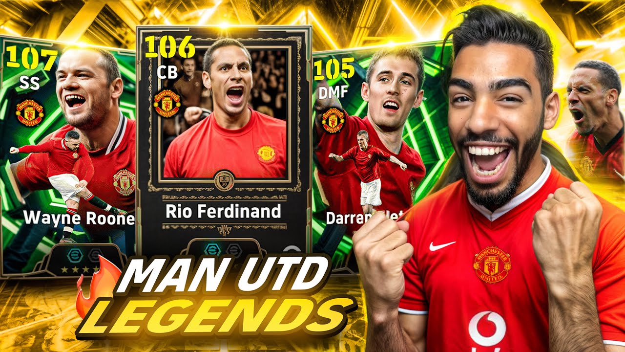 FINALLY ROONEY + RIO FERDINAND IN EFOOTBALL 26 MOBILE🔥🥶 PACK OPENING + GAMEPLAY 