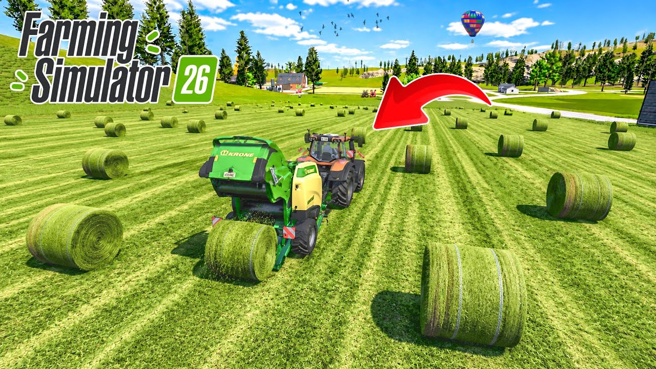 I Made 100+ BALES in ONE Field! in Fs26 | Farming Simulator 26