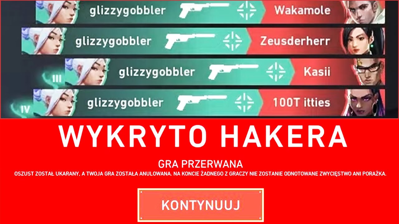 w valorancie jest plaga cheaterów?