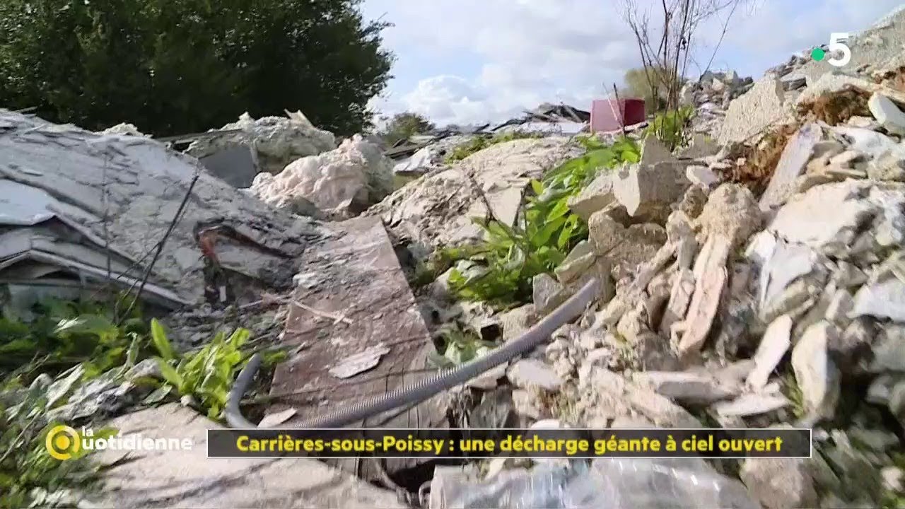 Carrières-sous-Poissy : une décharge géante à ciel ouvert