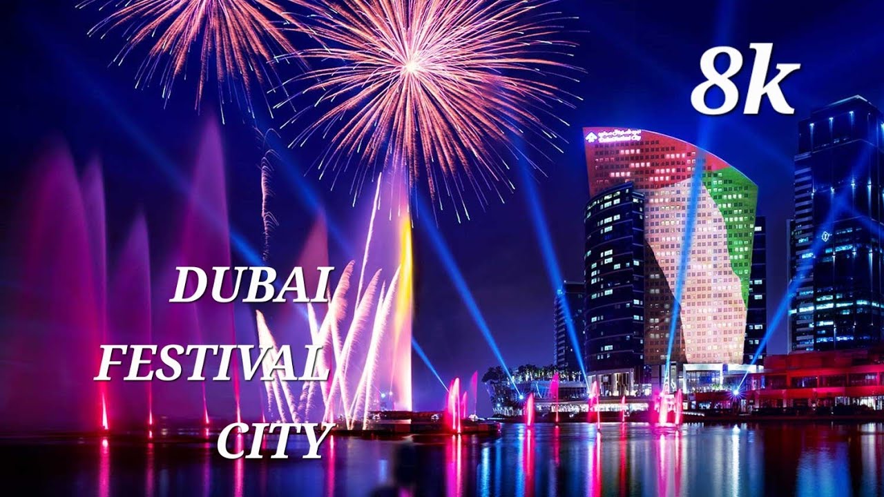 DUBAI FESTIVAL CITY FIREWORKS SHOW 2025||DUBAI FESTIVAL CITY MALL WALKING TOUR @homeskitchenuae5009