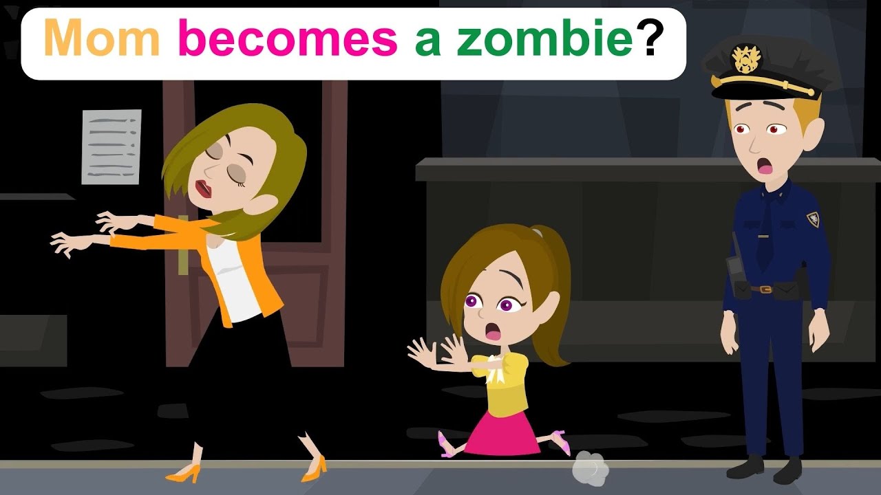 Ella's mother is a zombie? - Comedy Animated Story - Ella English