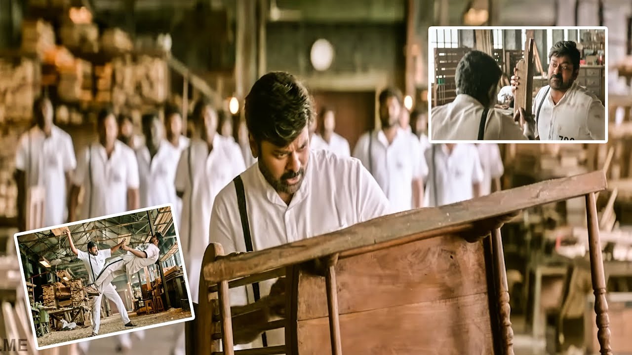 Chiranjeevi Tollywood Blockbuster Ultimate Action Scene | @Filmetelugu