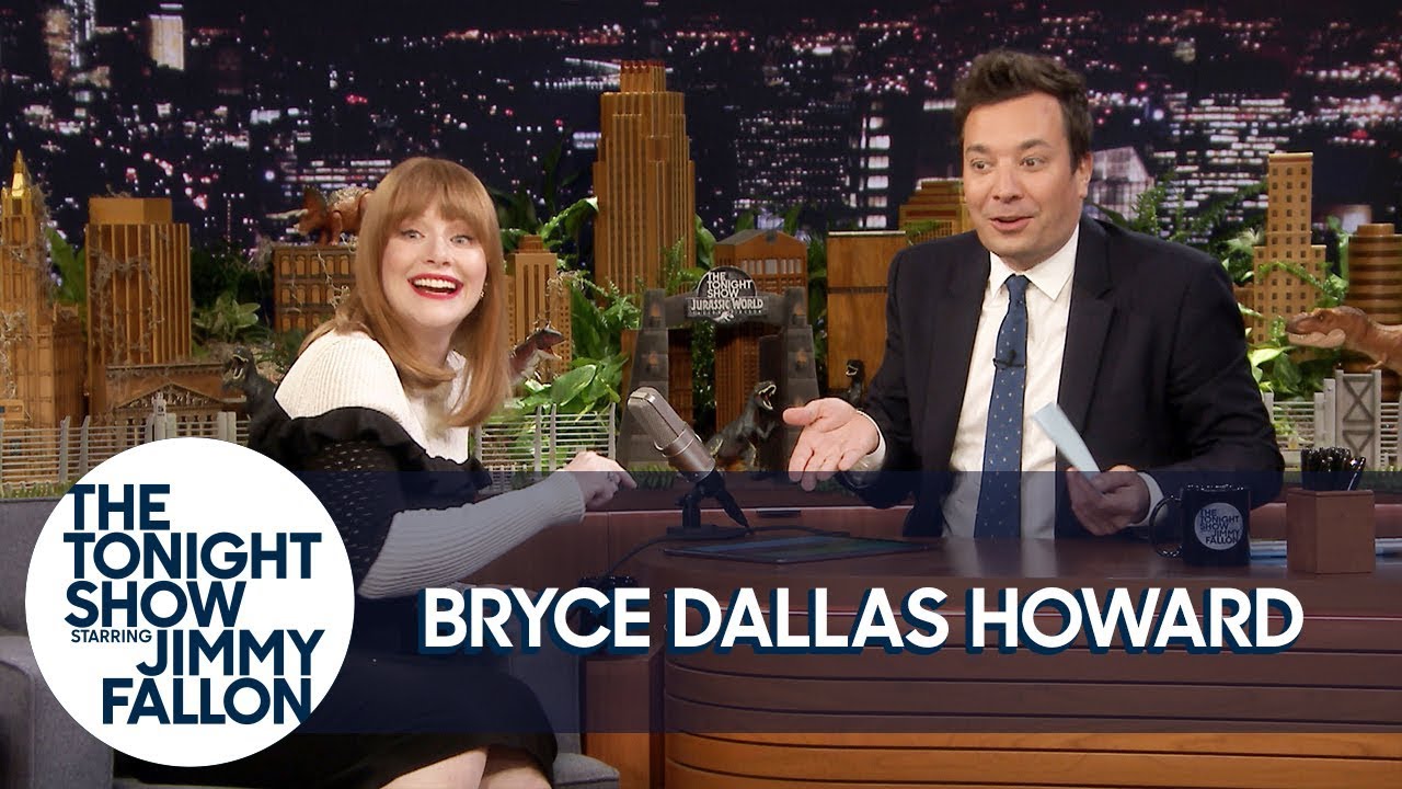Jurassic World's Bryce Dallas Howard Makes Animal Noises to Create Dinosaur Roars