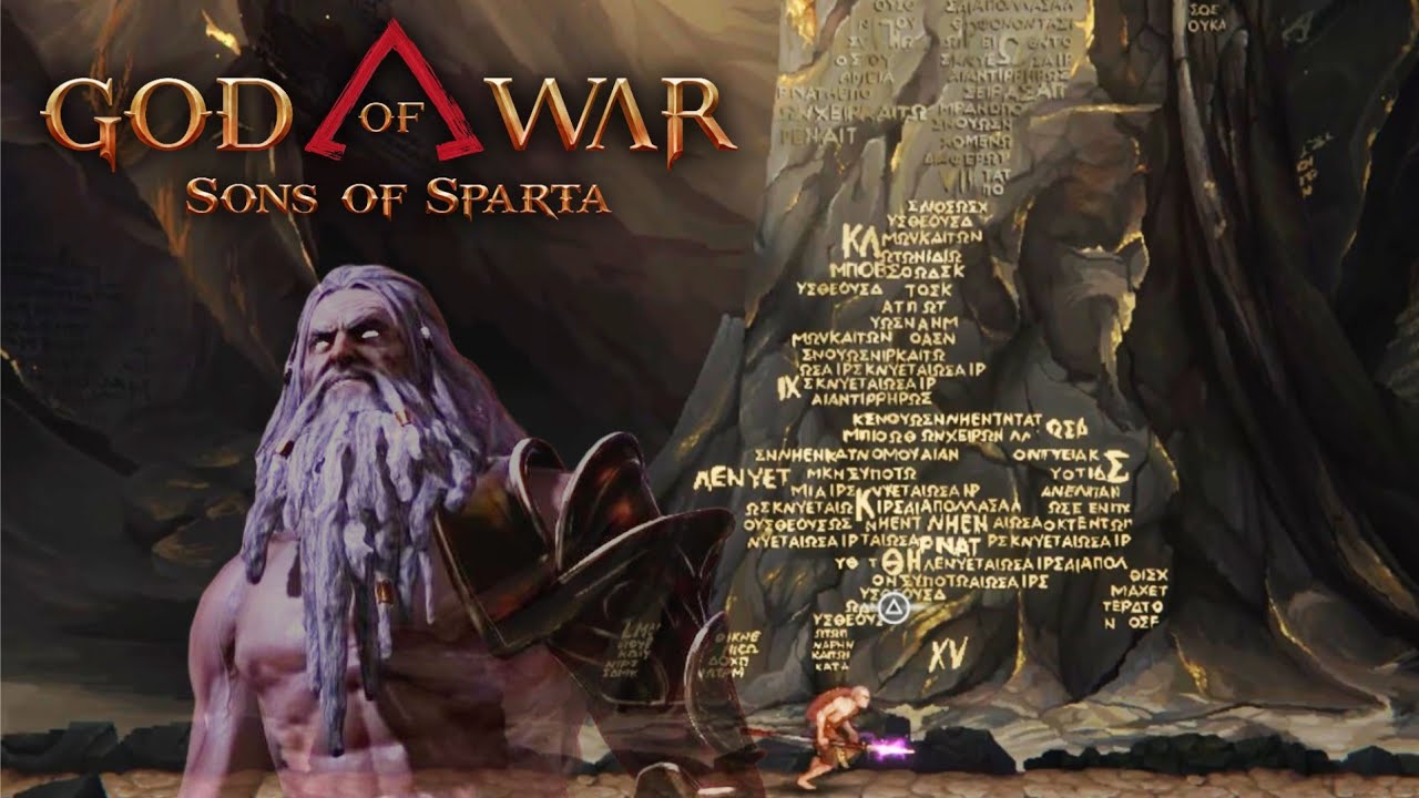 God of War Sons of Sparta - All Lexicon Entries Lore / Zeus, Ares etc. (100%)