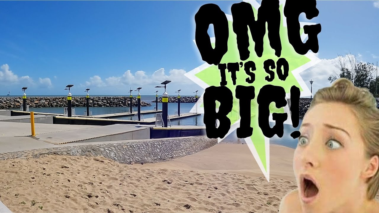The FIRST and the BIGGEST in CAIRNS..😍ANEW BOAT RAMP😍