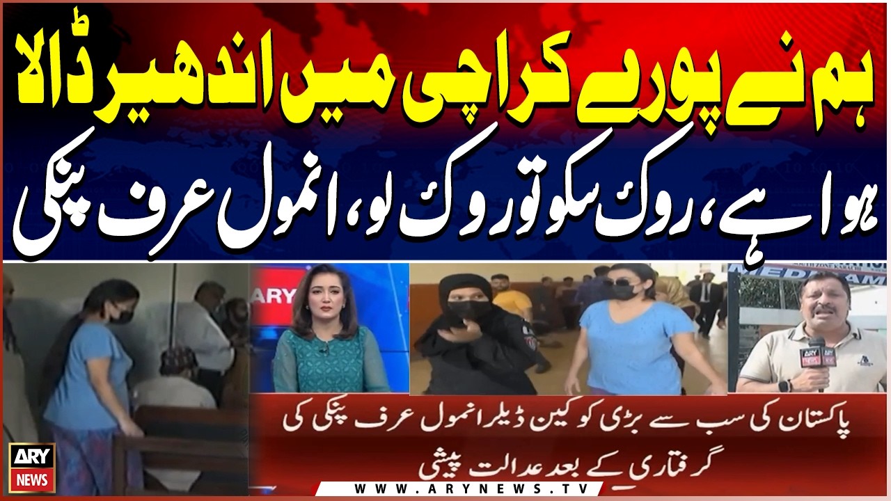 Karachi Crime Case: Court Hearing of Anmol Alias Pinky | Authorities Investigate Alleged Statement