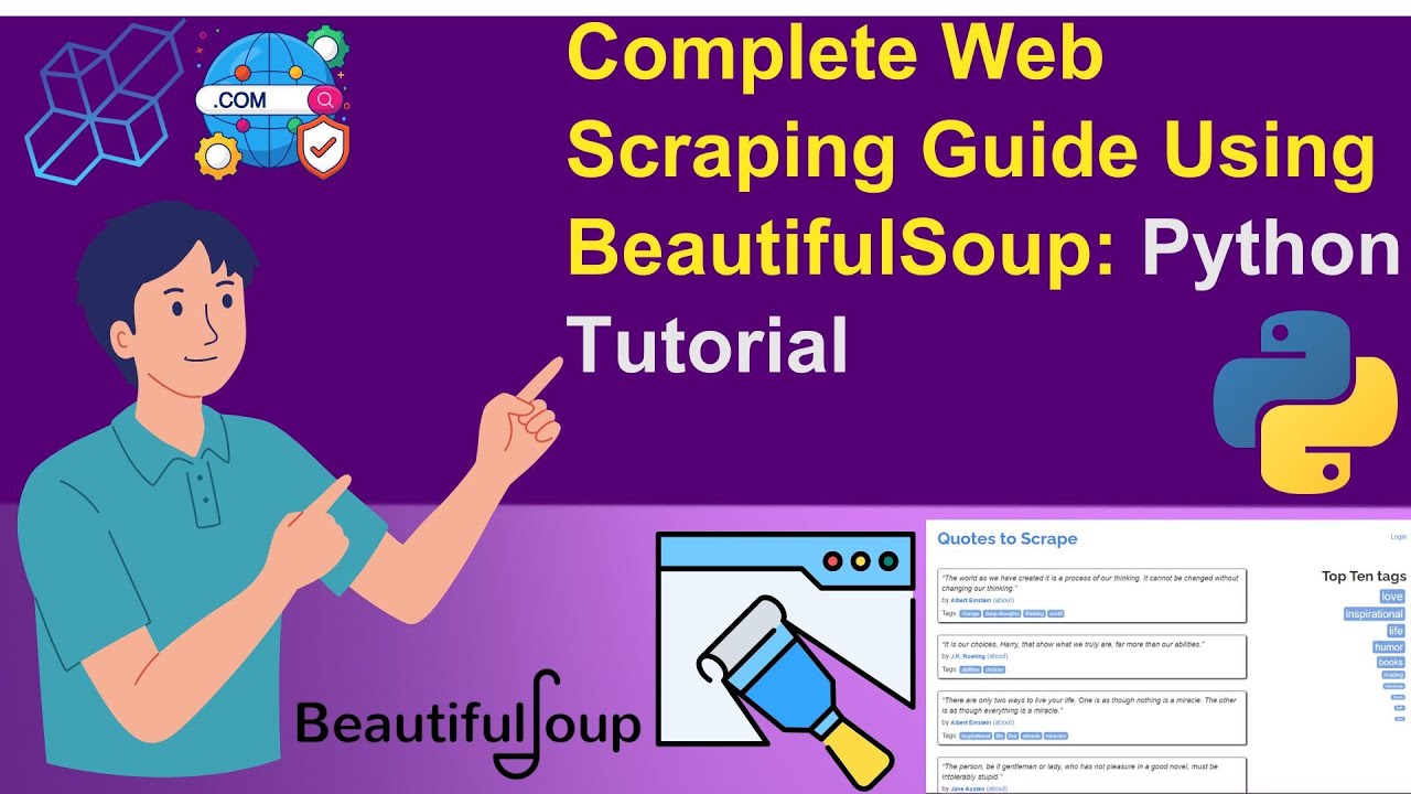 Complete Web Scraping Guide Using BeautifulSoup | Python Tutorial