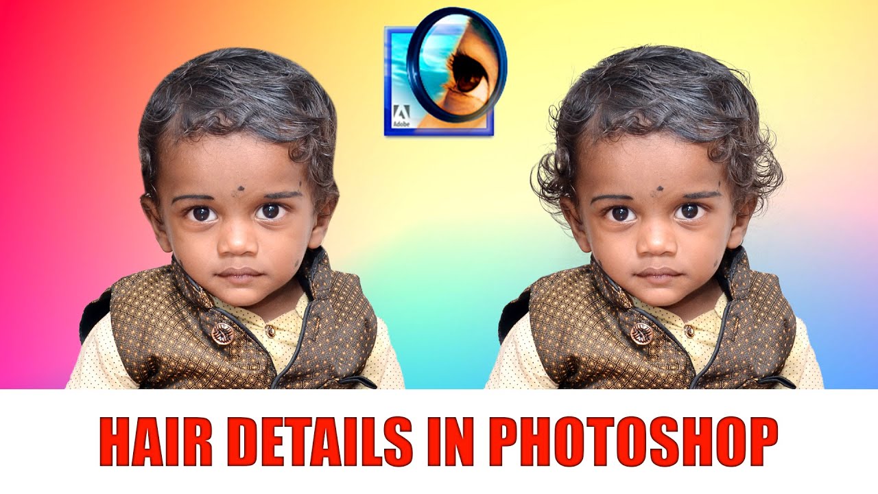 How to Cut Hair details in Photoshop 7.0 Tamil - இந்திரா புகைப்படக் கலைக்கூடம்