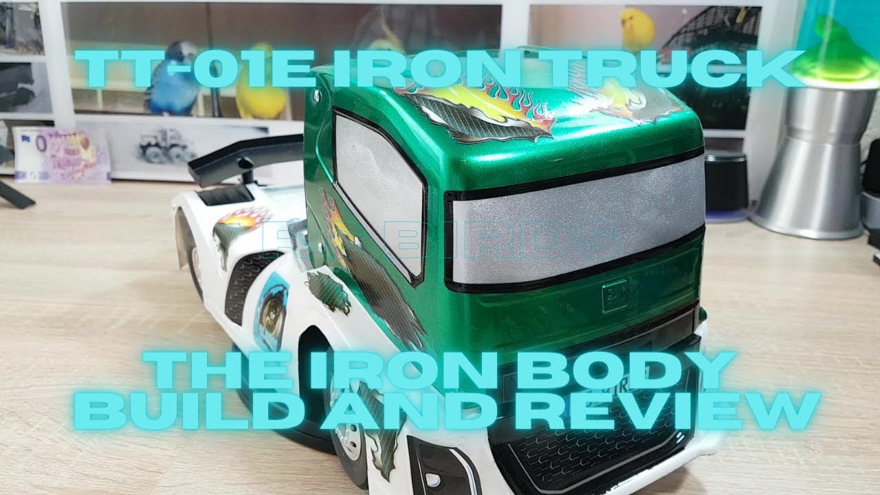Tamiya TT-01E: Truck with Bittydesign Iron Body and Yeah Racing Parts - Building the Iron Body