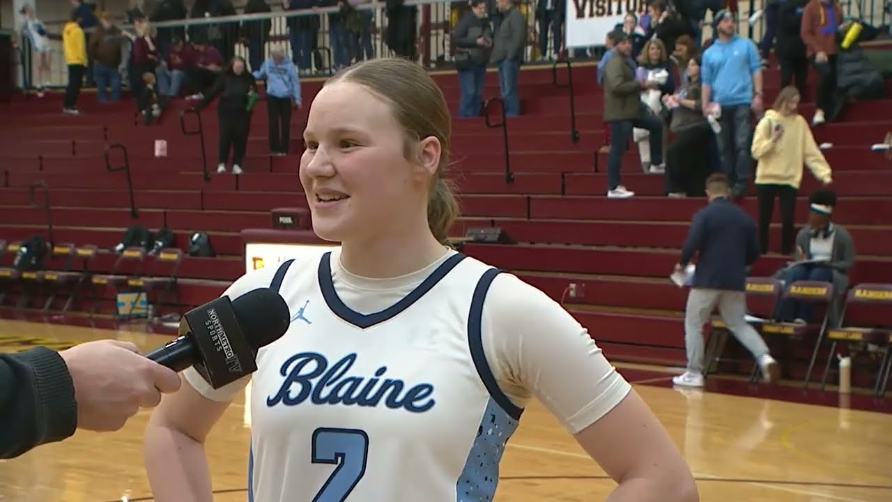 GAME RECAP | Girls Basketball: #3 Blaine vs #2 Centennial | Section 7AAAA Semifinal