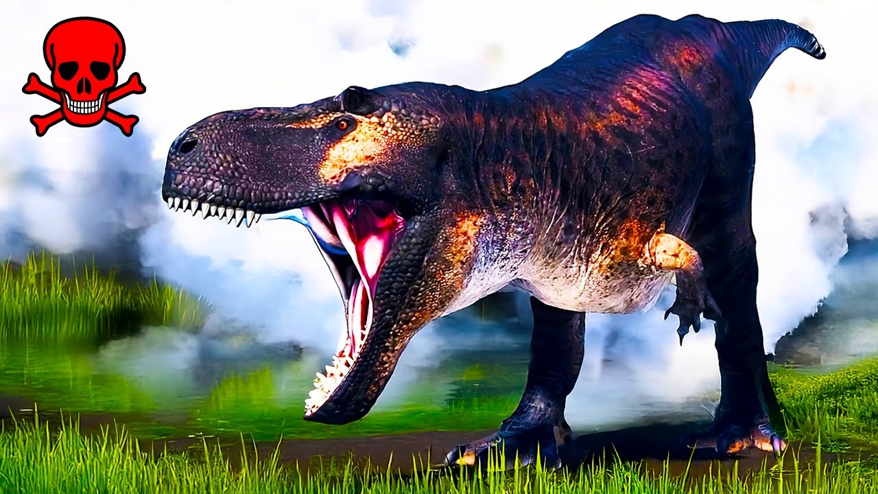 Hunting DINOSAURS with NEW TYRANNOSAURUS REX in Prior Extinction Roblox