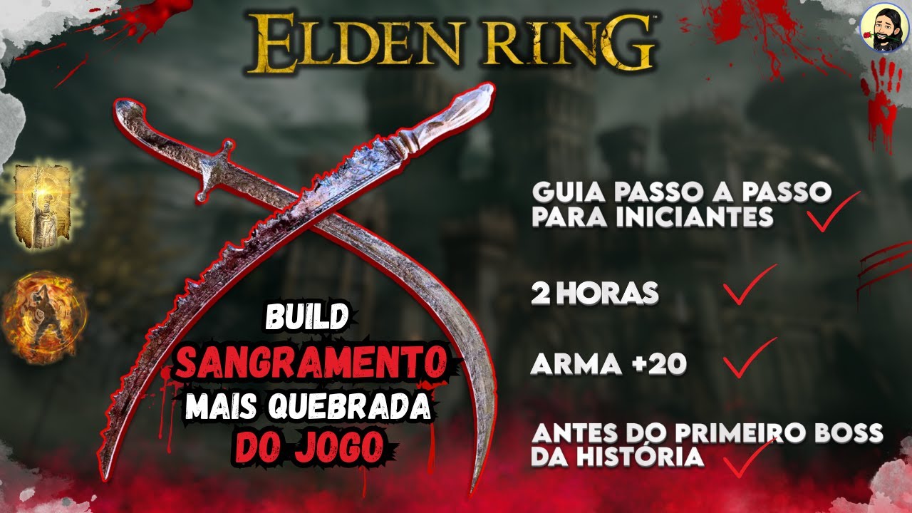O SANGRAMENTO MAIS QUEBRADO de Elden Ring para InICIANTES &mdash; Antes do Primeiro Boss!