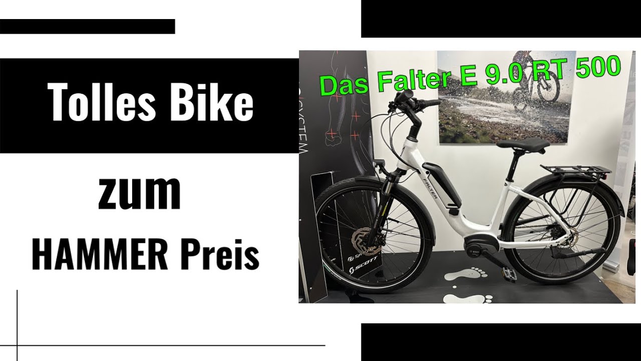 Falter E 9.0 RT 500. Ein super E-Bike für unter 3K.
